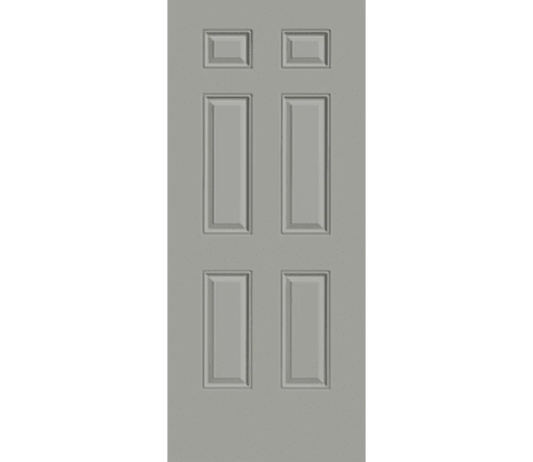 Lafayette 6 Panel Steel Entry Door