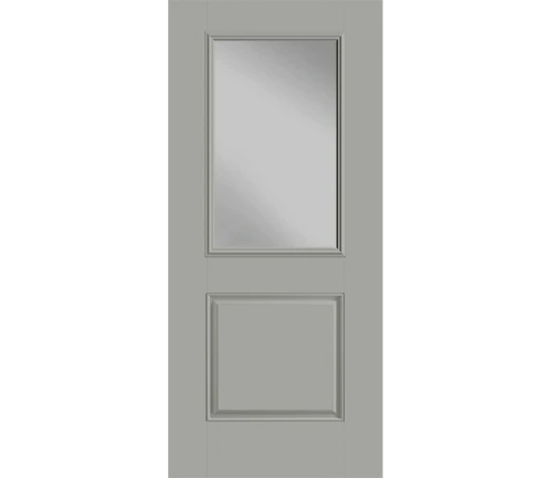 Lafayette Half Light 1 Panel Fiberglass Entry Door