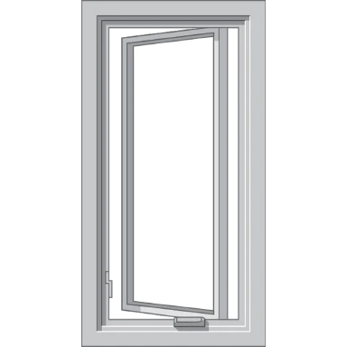 Lafayette Pella Hurricane Shield Series Vinyl Casement Window