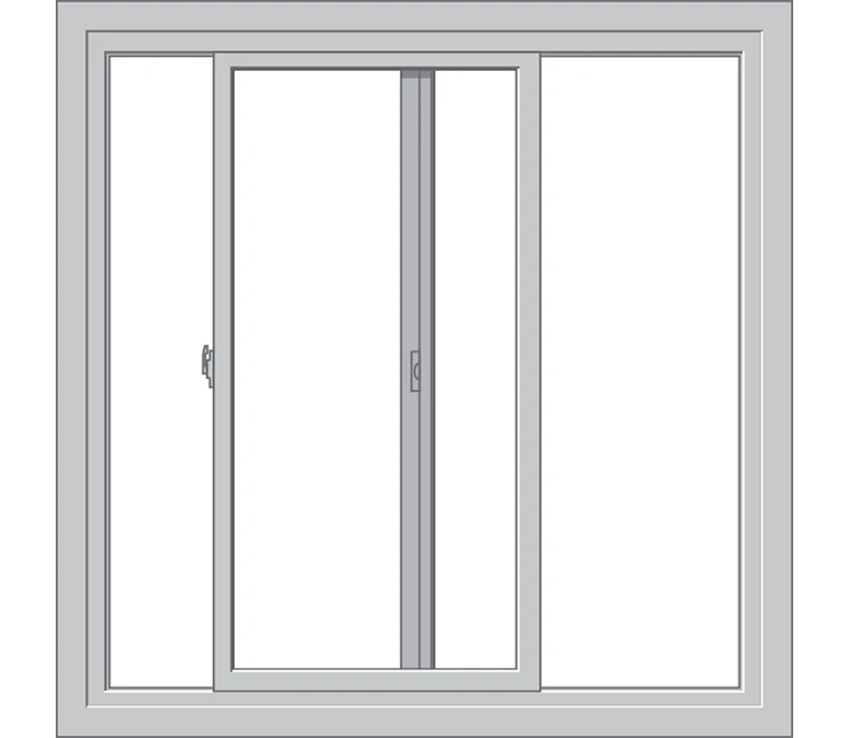 Lafayette Pella Hurricane Shield Series Vinyl Sliding Window