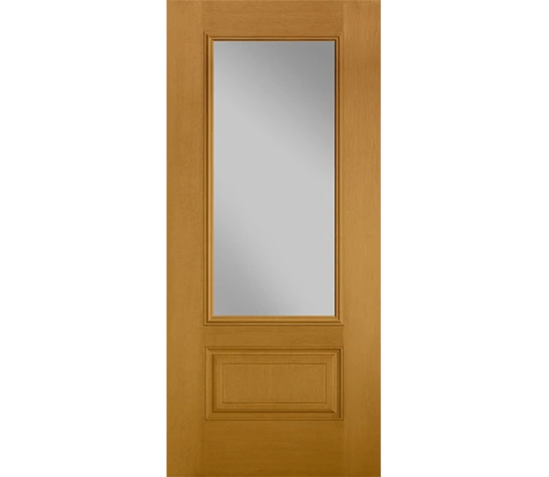 Lafayette Three Quaters light Fiberglass Entry Door